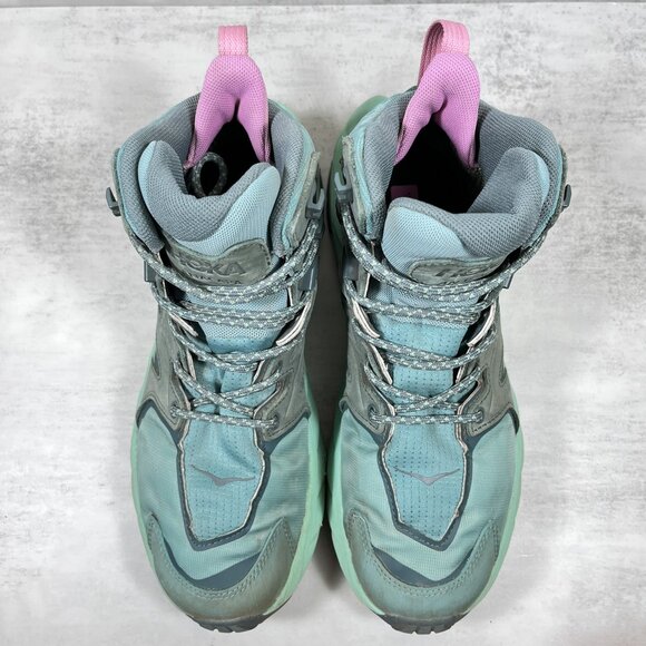 Hoka One One Anacapa Mid GTX Gore-tex Trail Hiking Boots - Women's Size 8 - Picture 7 of 9